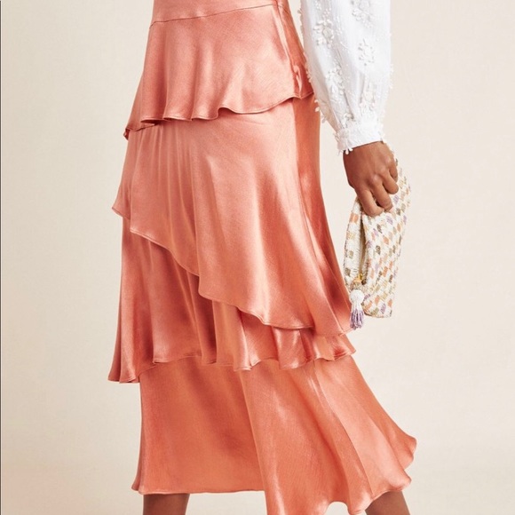 Anthropologie Dresses & Skirts - NWT Anthro. Cassia Tiered Maxi Skirt, Sz 8